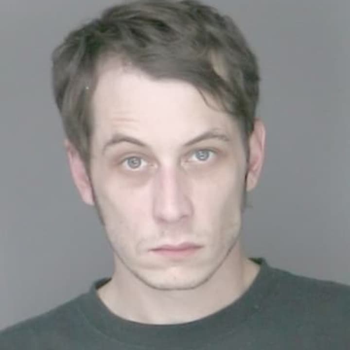 The Greenburgh Police Department Irvington&#x27;s Andrew Joffe with possession of a controlled substance and petit larceny. 
