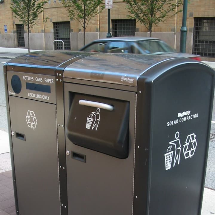 Two &quot;BigBelly&quot; solar-powered trash compactors, like the ones seen in Philadelphia, will be installed in Greenburgh.