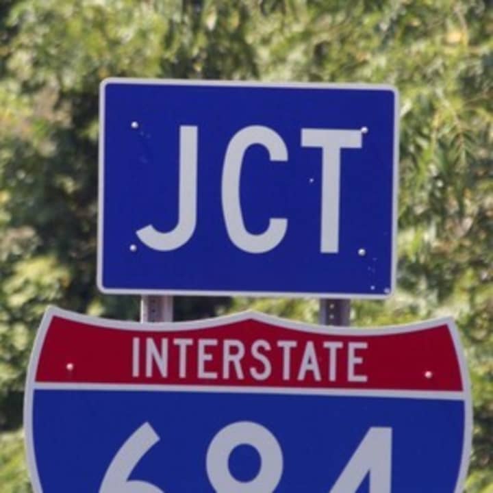A Westchester man was killed in a single-vehicle crash on I-684.