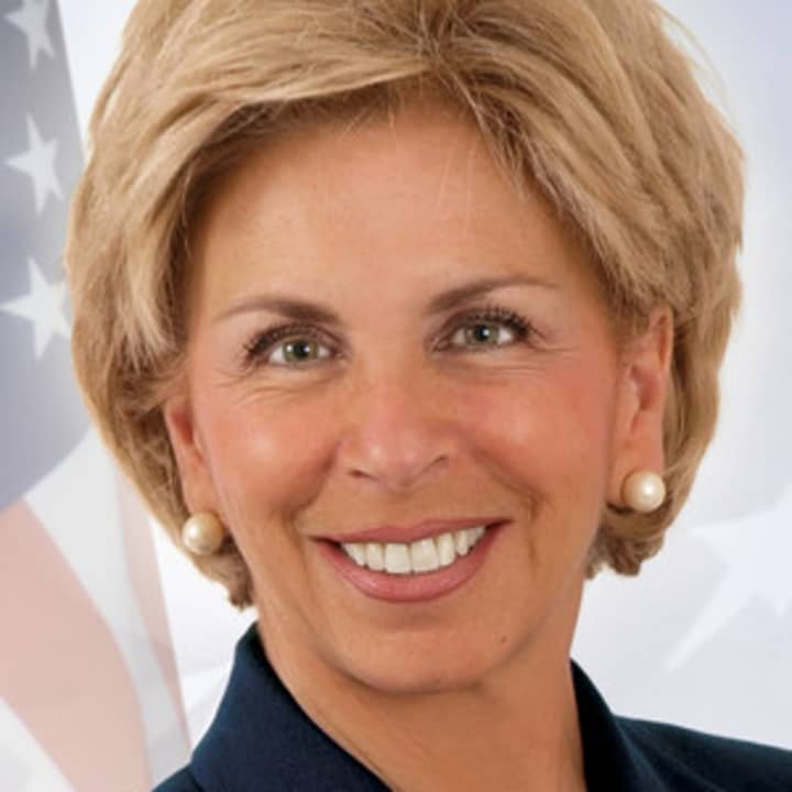 A Hawthorne resident is threatening to sue Westchester County District Attorney Janet DiFiore, above, according to a report from The Examiner. 