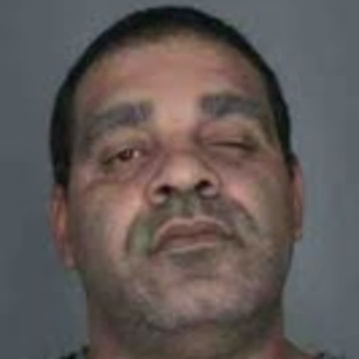 Mickey Serrano, 43, was arrested in connection with a Dobbs Ferry restaurant burglary during a routine traffic stop on Saturday, Nov. 9. 