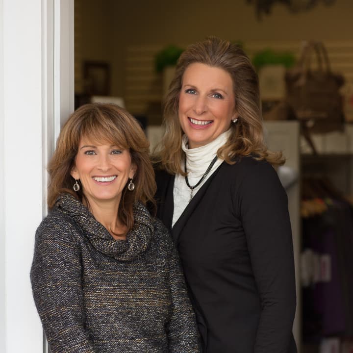 Wilton resident Maxine Berg, left, and Lindsay Prospect have opened a second location for their store, Jade, in New Canaan. The active lifestyle opened earlier this year in Darien.