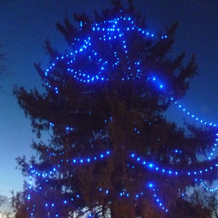 Tarrytown celebrated its annual Christmas tree lighting at Patriot Park Saturday.