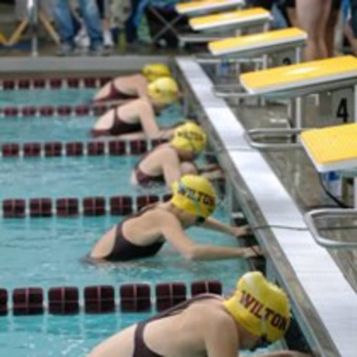 The Wilton Wahoos competed at a home meet at the Wilton YMCA over Thanksgiving.
