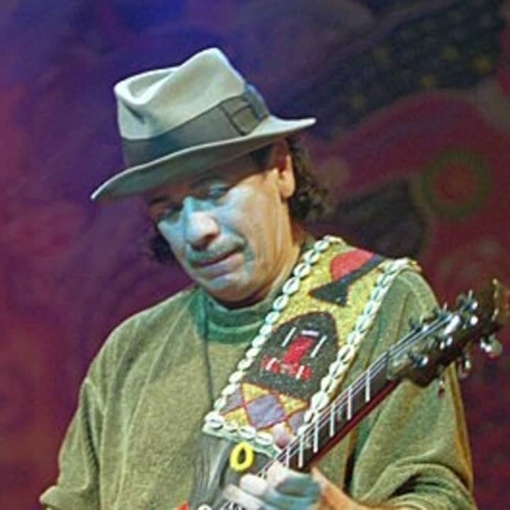 The Greenwich Town Party is set to feature legendary guitarist Carlos Santana on May 24 at the Roger Sherman Baldwin Park.