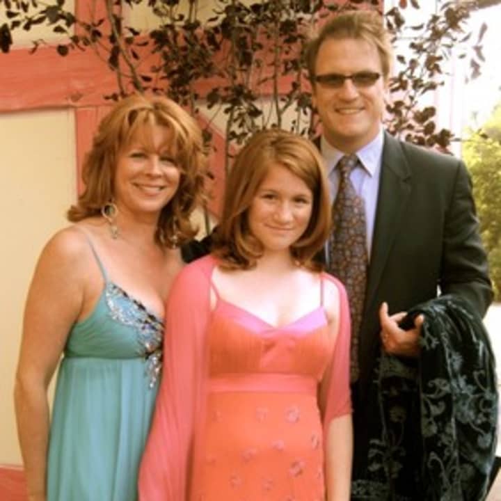 Shane&#x27;s Inspiration Co-Founders Catherine and Scott Williams with their daughter Grace.
