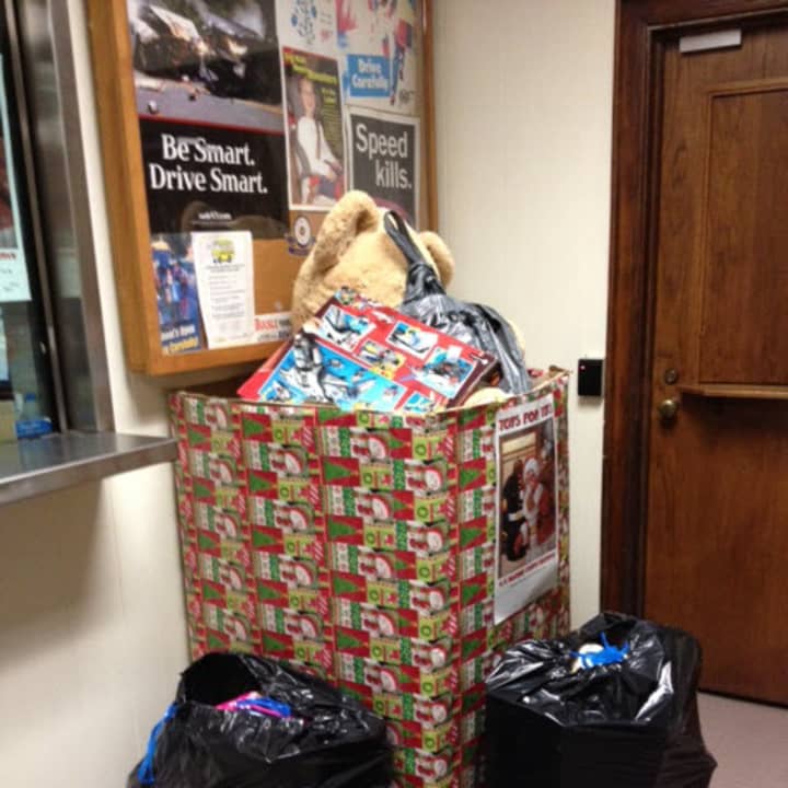 The Rye Police Benevolent Association is accepting donations for Toys for Tots. 