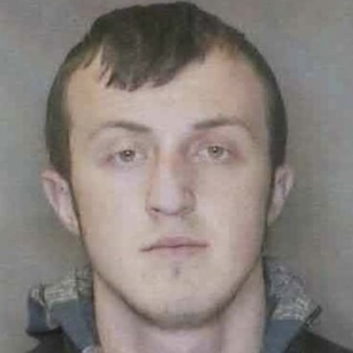 Klodian Gjeka, 19, was arrested in Harrison after police said he was fleeing the scene of a White Plains burglary.