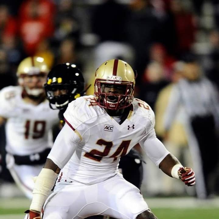 Kevin Pierre-Louis of Norwalk will play his final college football game Tuesday for Boston College.