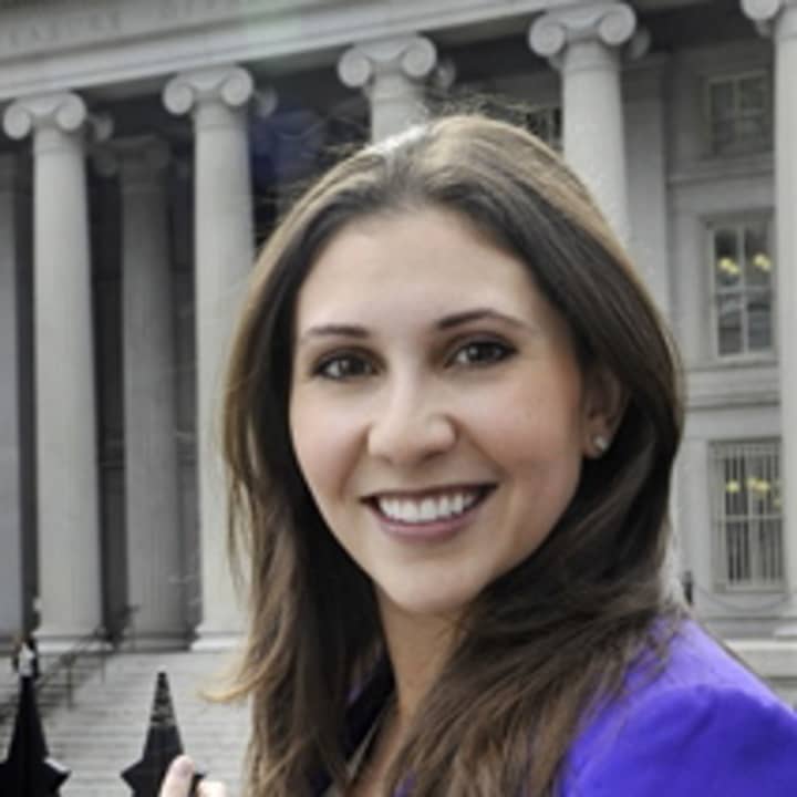 Greenwich Academy Class of 1999 graduate Hagar Hajjar Chemali recently returned to her alma mater to discuss her career in international relations in Washington, D.C.