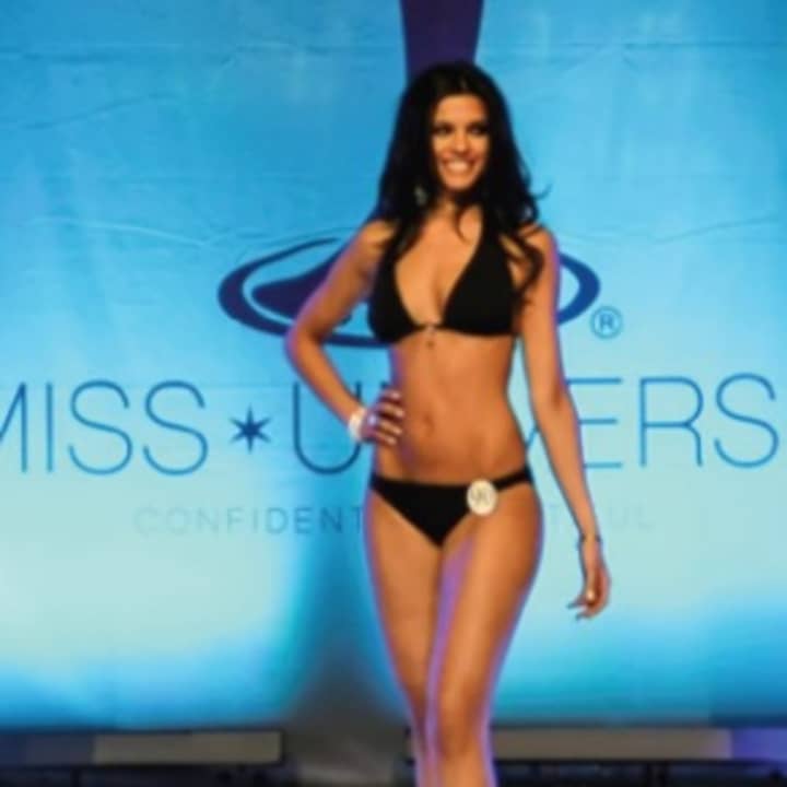 Nadia Mangelli of Peekskill won the Best Swimsuit Award last weekend at the Miss New York USA Pageant.