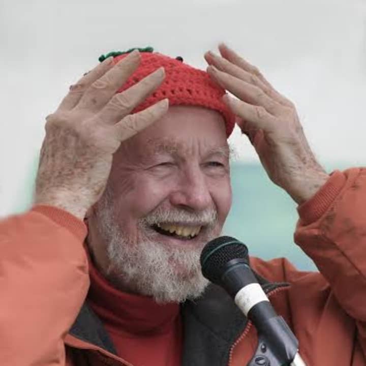Singer/songwriter and Hudson River conservationist Pete Seeger.