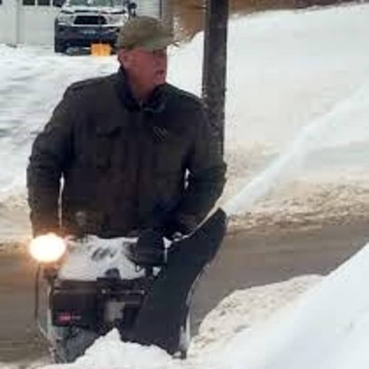 Danbury breaks out the snowblowers near Deer Hill Avenue to dig out from the icy storm that struck early Wednesday. 
