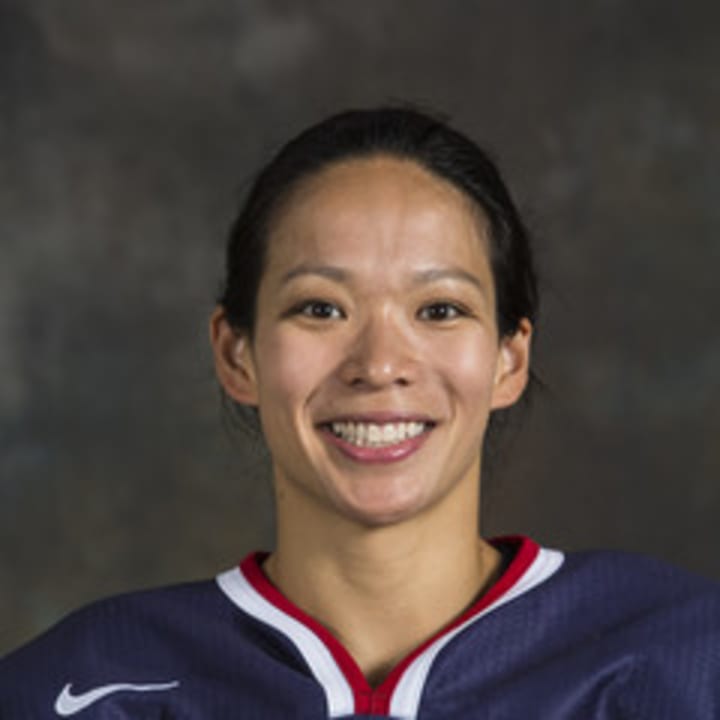 Fairfield&#x27;s Julie Chu netted an assist for Team USA in a 9-0 win over Switzerland on Monday.