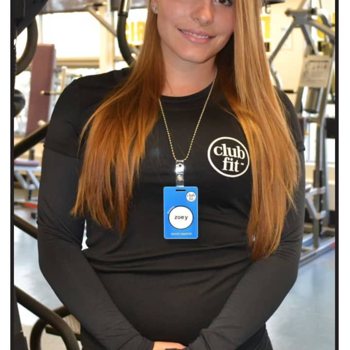 Zoey has been awarded as Personal Trainer of the Month at Club Fit. 