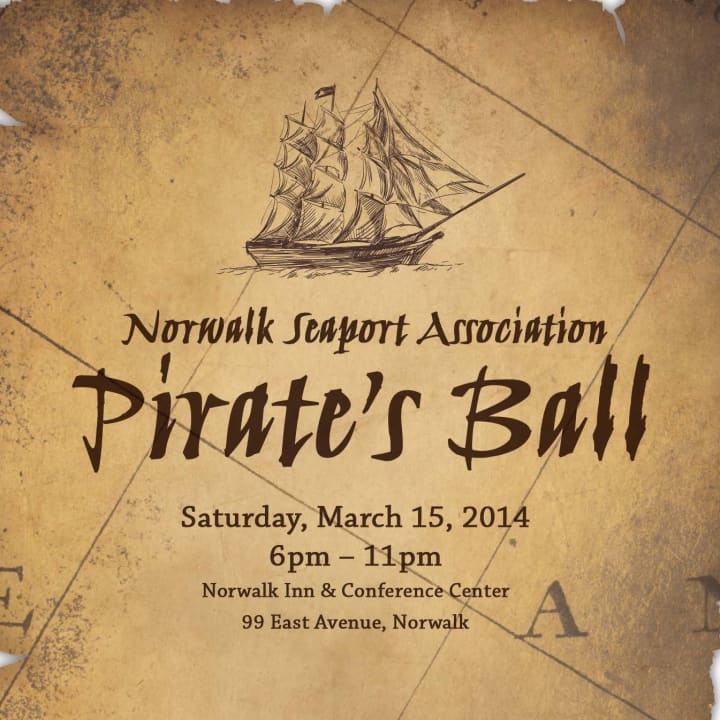 The Norwalk Seaport Association is set to host the Pirate&#x27;s Ball on March 15. 