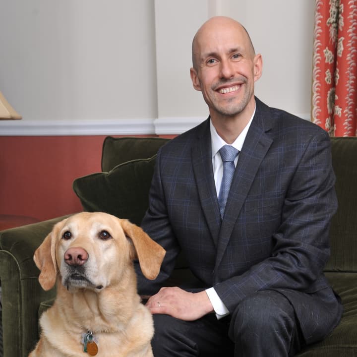 Tom Panek, with Quinn, recently became the new president and CEO of Guiding Eyes For The Blind.