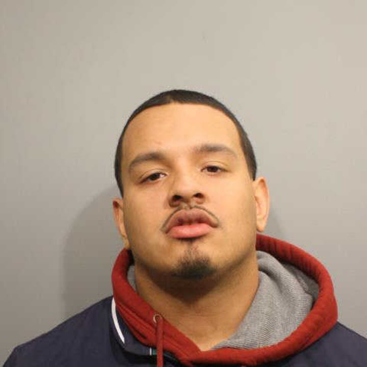 Stamford resident Angel Rodriguez was charged in the November 22 theft from Anconas Wines &amp; Liquors in Wilton. 
