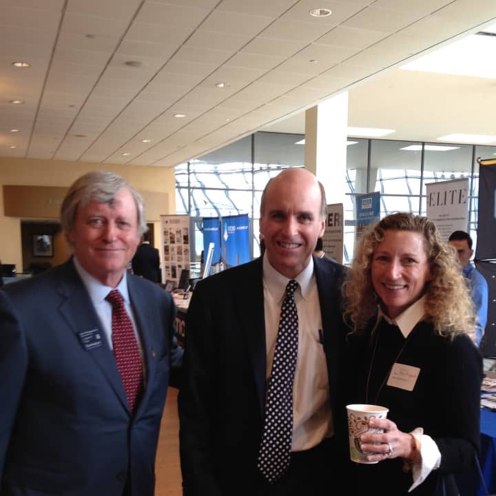 Jim Whittemore, Larchmont, Paul Breunich, CEO and Mimi Magarelli attended the presentation.