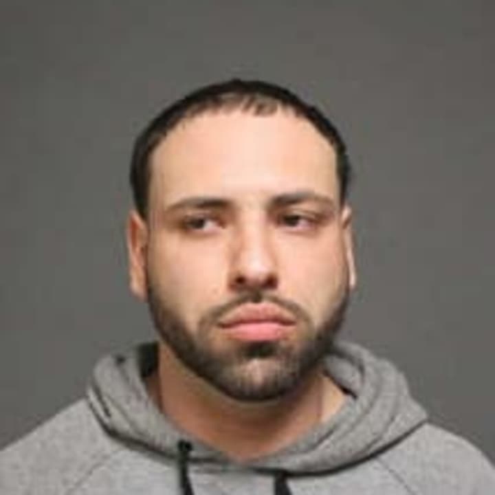Vidal Romero, 29 of Bridgeport, was charged by Fairfield police with possession of marijuana with intent to sell, possession of over 4 ounces of marijuana and failure to display rear license plate.