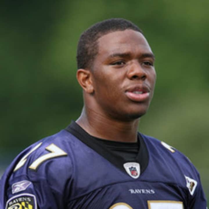 New Rochelle native Ray Rice faces aggravated assault charges in New Jersey after an altercation with his fiancee in February.