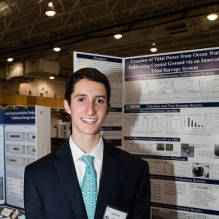 Greenwich High School students recently took home awards at the 66th Annual Connecticut Science and Engineering Fair at Quinnipiac University. Freshman Ethan Novek took home first prize and $500 in the Alternative/Renewable Energy Category.