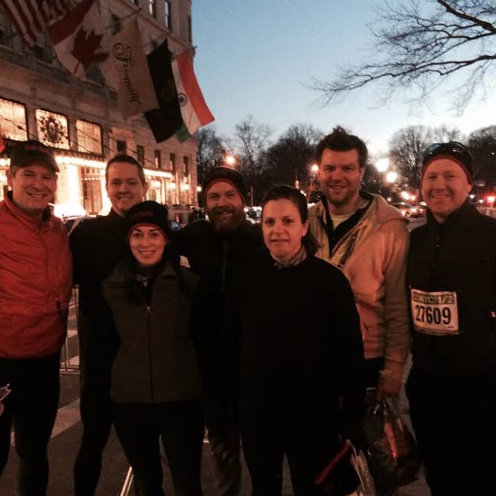 Eight Chapel ambassadors for the arts raised $10,000 in the New York Road Runners Half Marathon in New York City. 