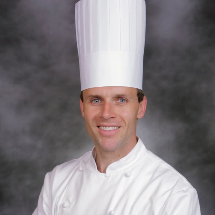 Chef Michael Schmutzer of Yorktown will run the Boston Marathon to raise money for the Food Bank for Westchester.
