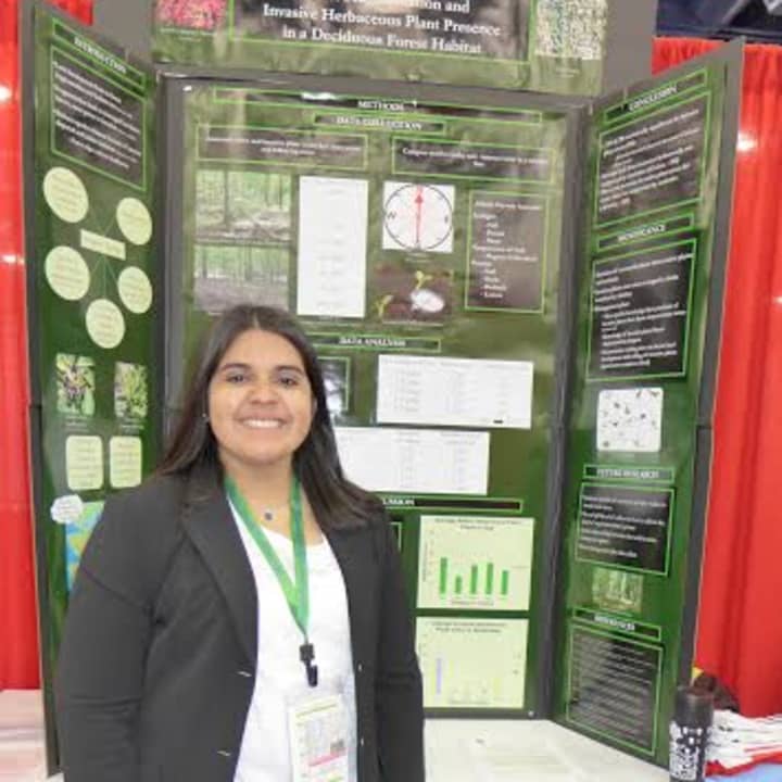 Sleepy Hollow High School junior Javiera Morales won second place at the International Engineering Energy Environment Project Olympiad (ISWEEEP).  