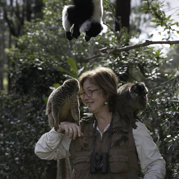 Dr. Patricia Wright, the scientist featured in the IMAX movie &quot;Island of Lemurs: Madagascar&quot; showing at The Martime Aquarium at Norwalk, has won the 2014 Indianapolis Prize, an award for animal conservation. 