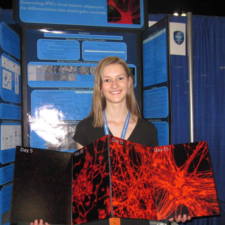Sleepy Hollow High School junior Elizabeth Sobolik won $2,000 at the Intel International Science and Engineering Fair. 