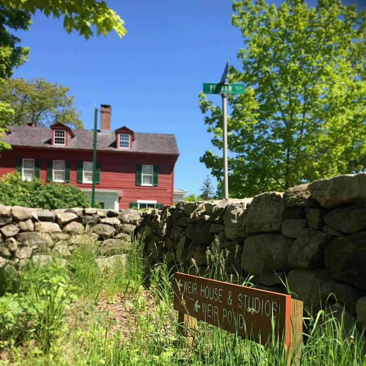 Visitors to Weir Farm National Historic Site are able to visit the Weir House and studios for the first time since the park opened in 1990. 