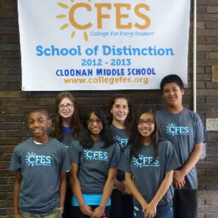 Six Cloonan Middle School students will work on their math and science skills at a four-day workshop at West Point. From left are: Isan Spruill,  Taran Duncan, Hoshahnia Kumaran, Emma Sawch, Riana Soliven and Jharif Rochabrun.