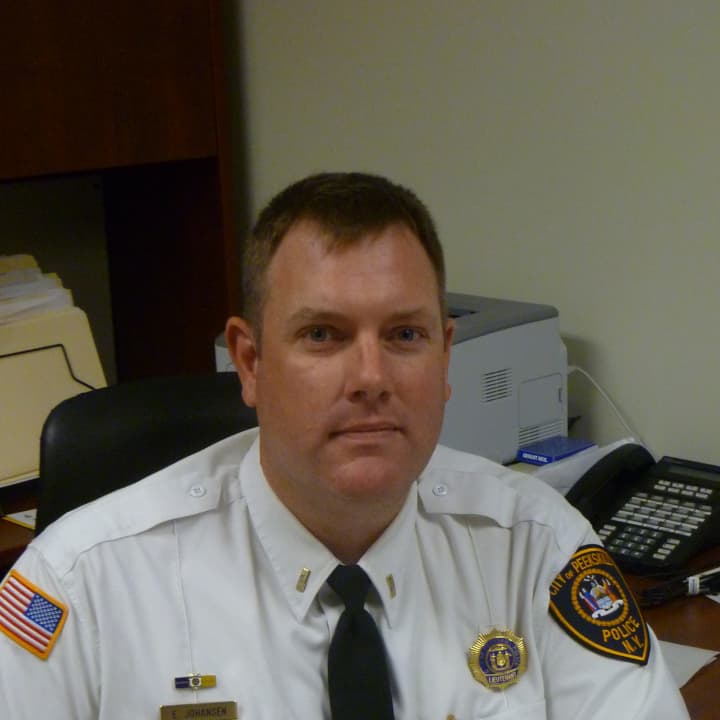 Peekskill Police Chief Eric Johansen is requesting a waiver that would allow him to live outside city limits.