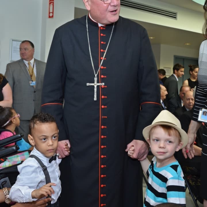 Timothy M. Dolan, the archbishop of New York, attended  A Celebration of Gratitude on Wednesday, June 4, at the John A. Coleman School and Childrens Rehabilitation Center in White Plains.