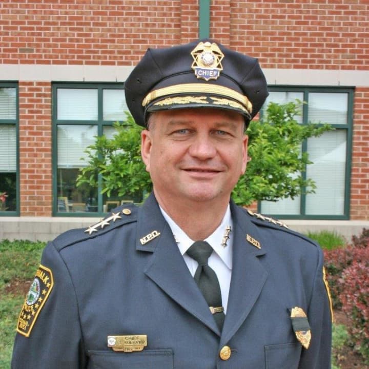 Norwalk Police Chief Thomas Kulhawik was recently honored with the 2014  Distinguished Chief Award from the Connecticut Association of Police Commissioners.