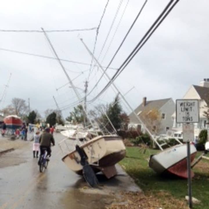 Connecticut received only 1 percent of funds distributed for Hurricane Sandy damage. 
