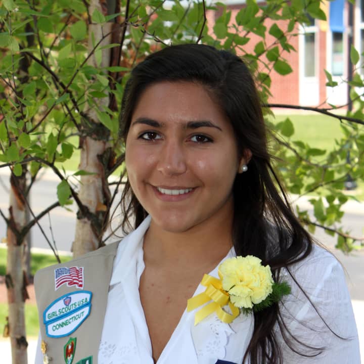 Analise Giobbi of Ridgefield created pamphlets on the importance of clean water that will be distributed at different mission sites throughout Central America to earn her Girl Scout Gold Award.