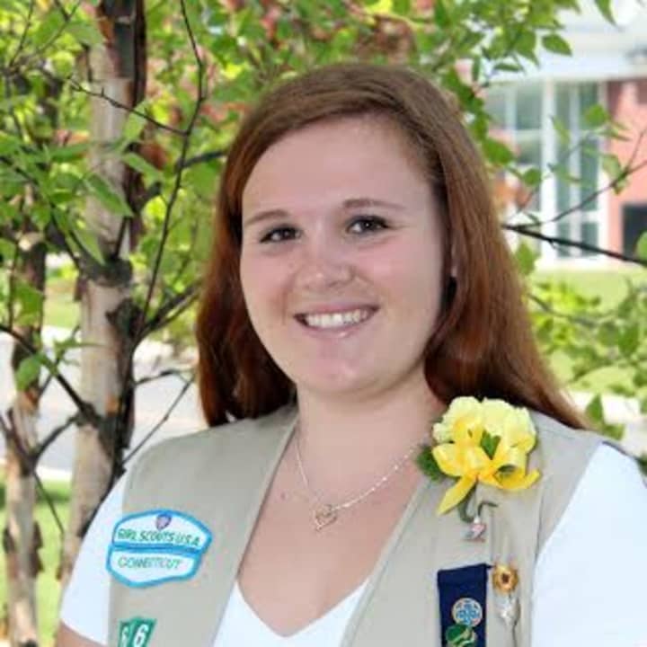 Taryn Ramey of Danbury designed and built an electronics-free garden at her church to earn her Girl Scout Gold Award.  