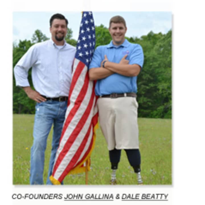 John Gallina and Dale Beatty are  veterans and co-founders of Purple Heart Homes Association. 