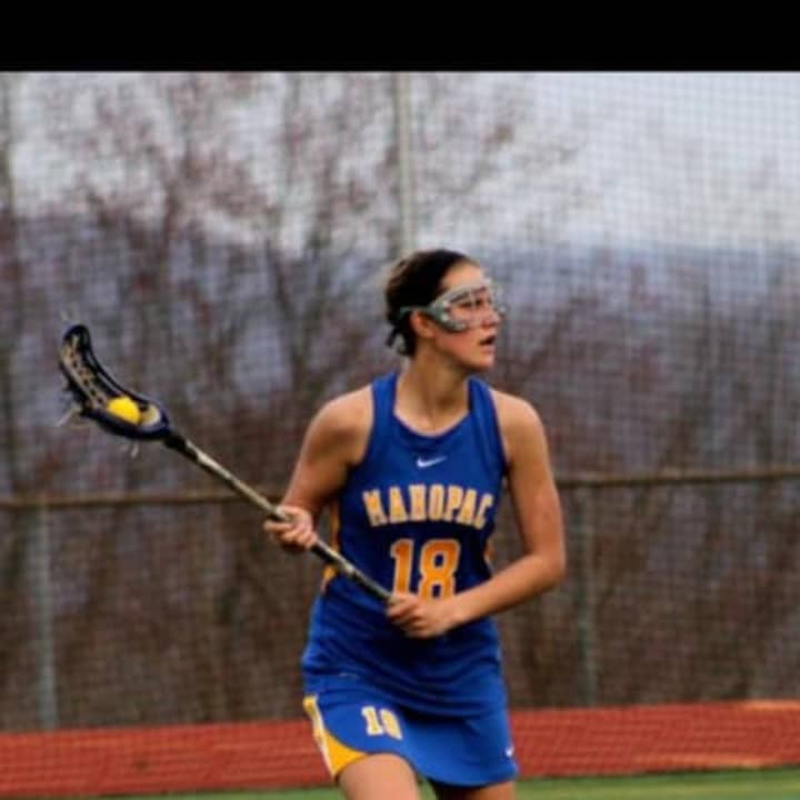 Mahopac girls lacrosse star Kim Harker has already set several school scoring records and will be a senior this fall.