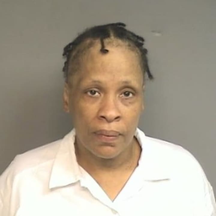 Cheryl R. Townes - dubbed the &quot;Lazy Eye Bandit&quot; by police was charged with first-degree larceny in connection with the theft of jewelry in 2006 from Kay Jewelers in Stamford Town Center mall.