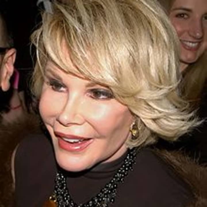 Former Larchmont resident Joan Rivers remains in a medically induced coma. 