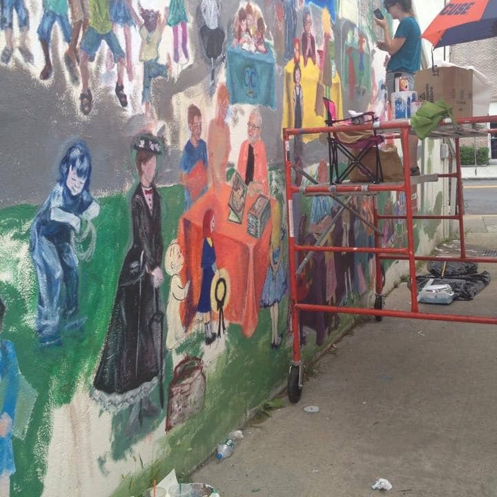Mural by a recent college graduate will be unveiled at the event. 