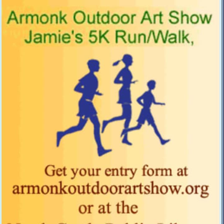 Armonk Outdoor Show will debut artwork from community at Jamie&#x27;s 5K Run/Walk. 