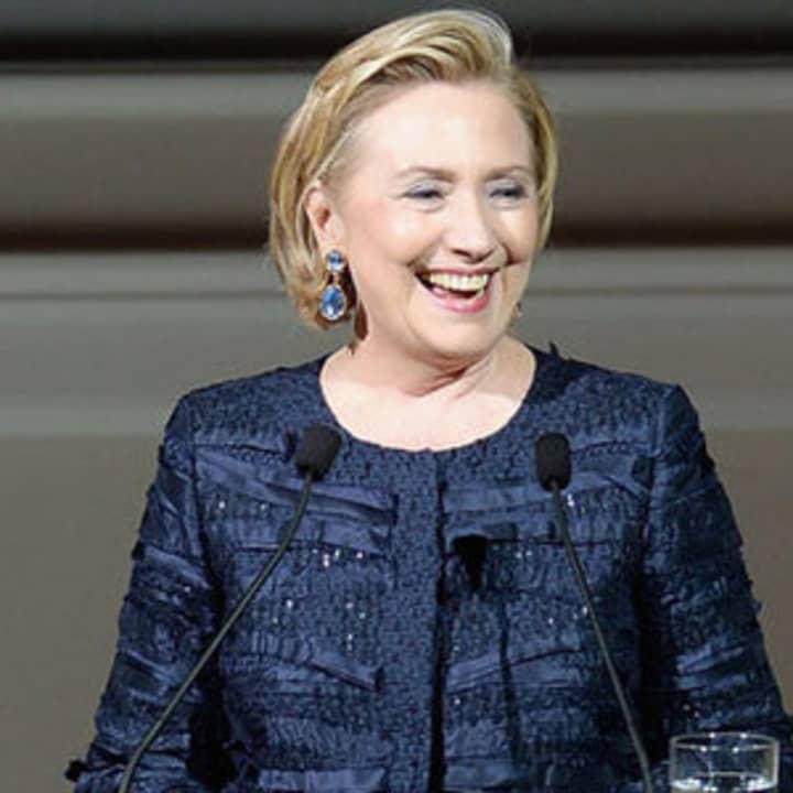 Chappaqua&#x27;s Hillary Clinton hinted at a potential presidential run while visiting a fundraiser in Iowa. 