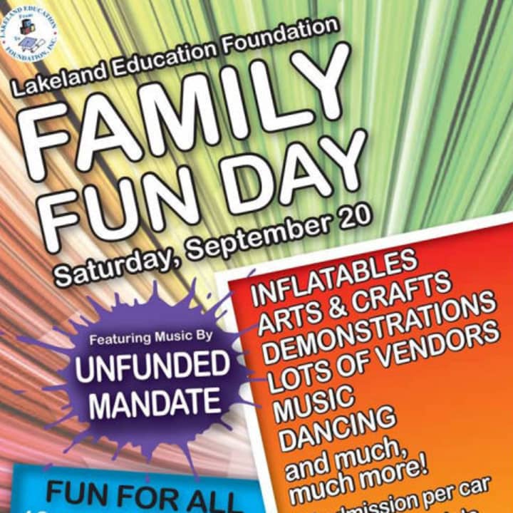 Participate in Family Fun Day with Lakeland Education Foundation.