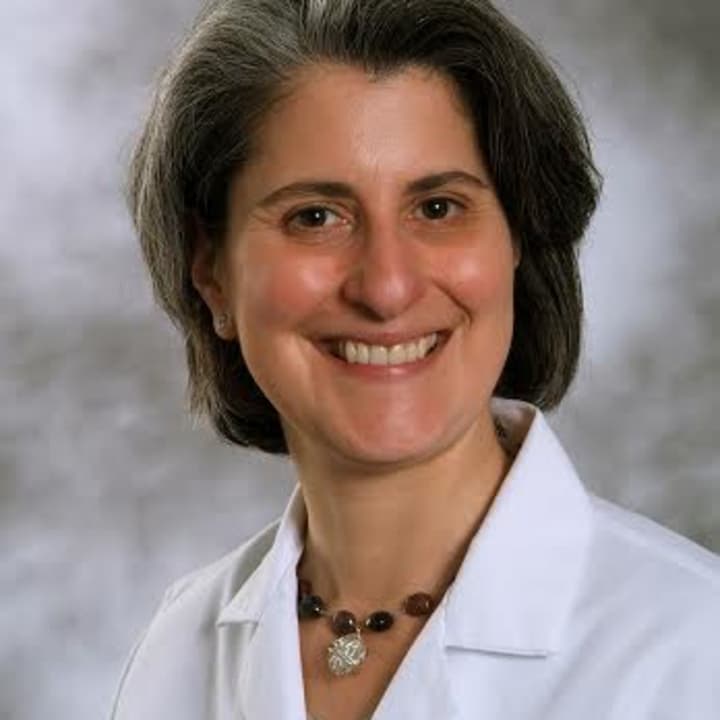 Dr. Elisa E. Burns, a gynecologic surgeon and director of quality and outcomes for the Institute for Robotic and Minimally Invasive Surgery at Northern Westchester Hospital. 