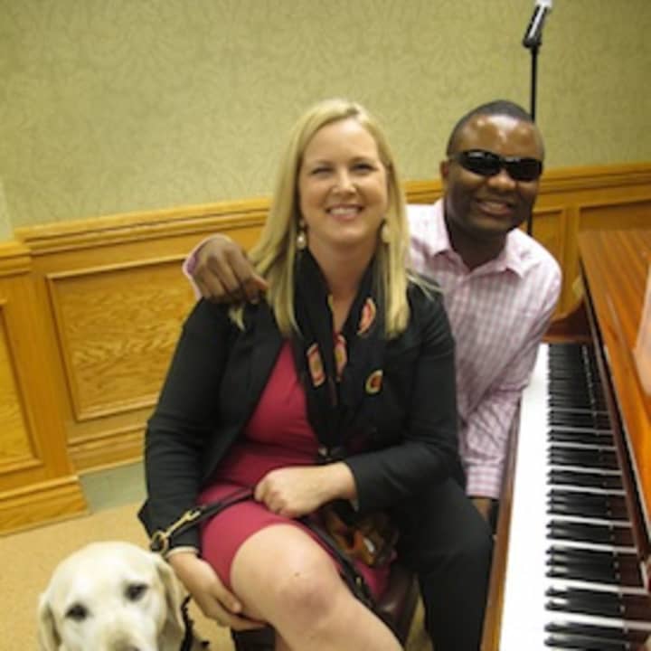 Amy Dixon and Blessing Offor will be part of Guiding Eyes annual wine tasting from 3 p.m. to 6 p.m. on Sunday Oct. 5 at 611 Granite Springs Road.