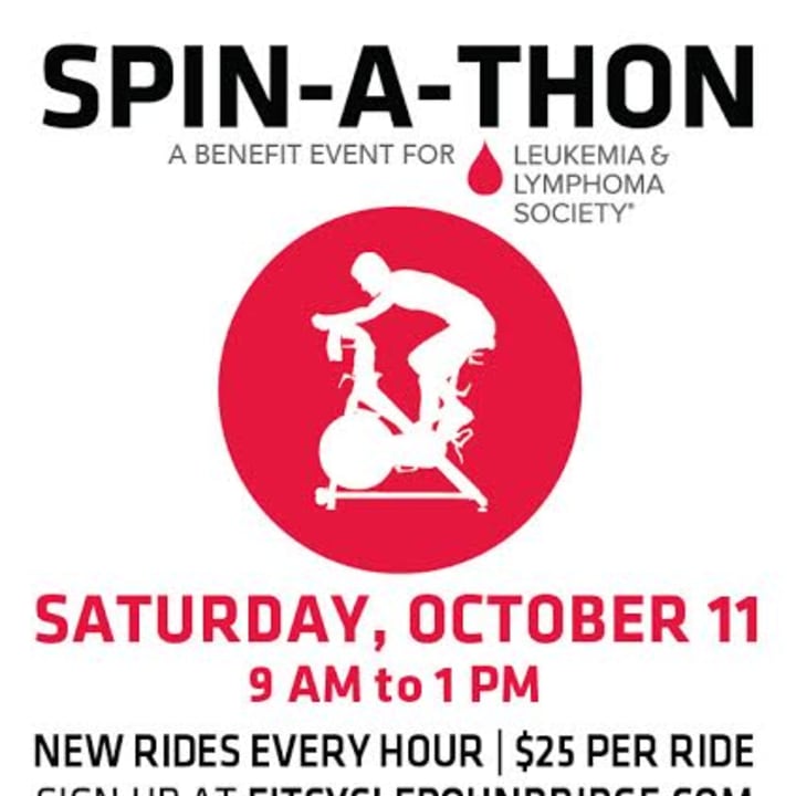 Fitcycle&#x27;s Spin-A-Thon will serve as a benefit for the Leukemia and Lymphoma Society. 